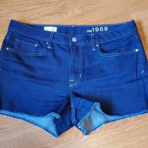 Gap Dark Jean Shorts